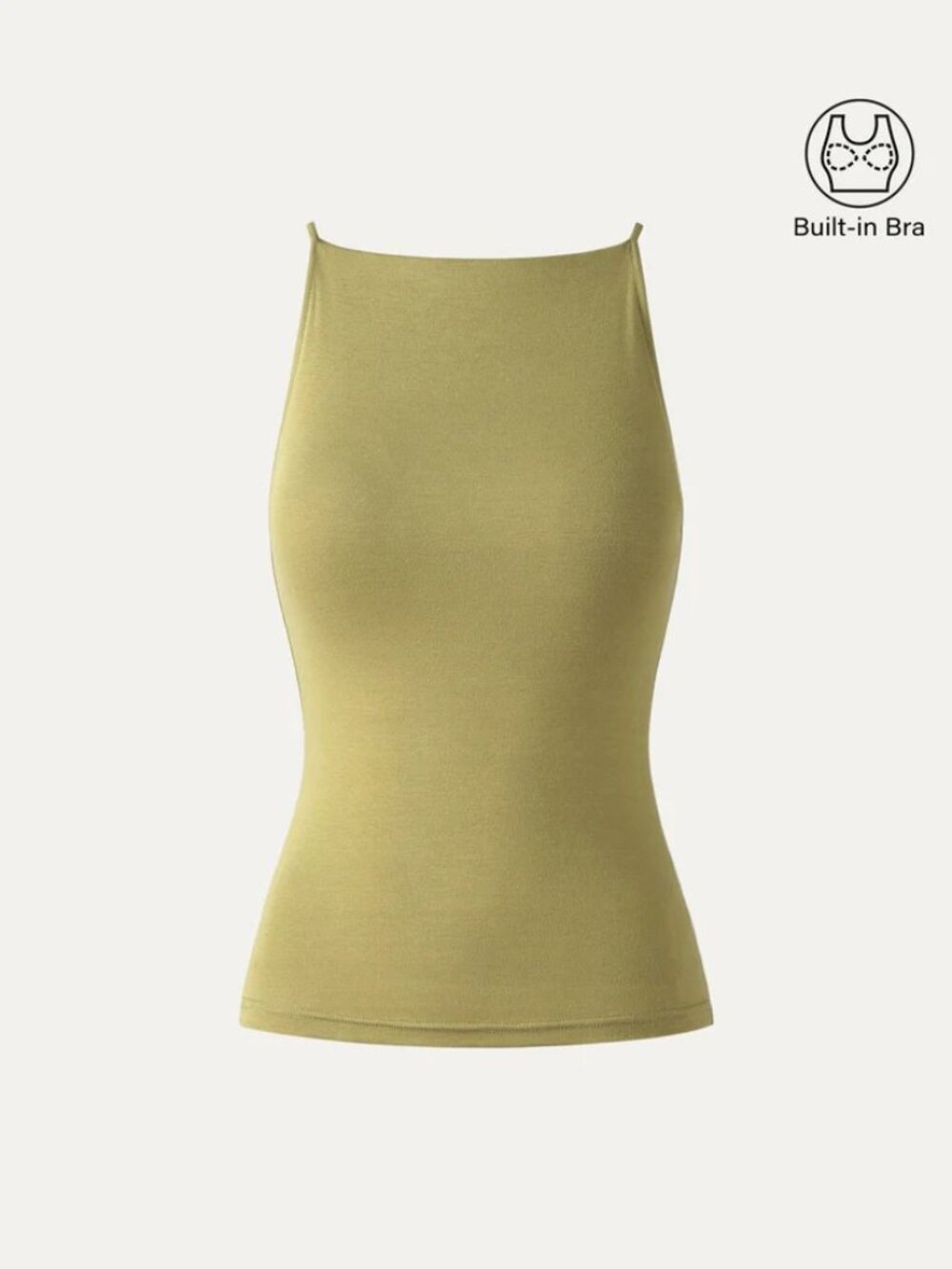 Camilla Bra Tank Top - Olive Oil